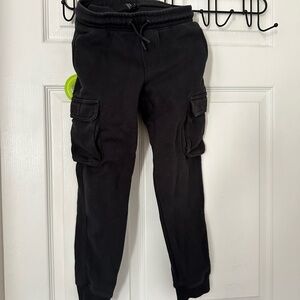 All in Motion Kids Black Cargo Joggers